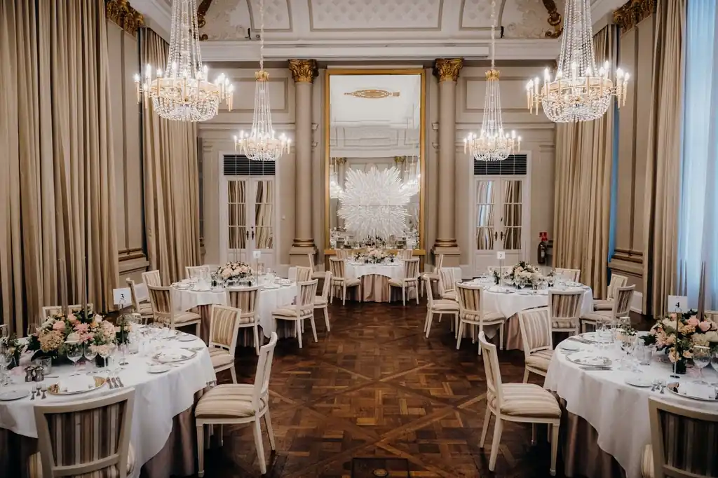 Grand Ballroom Chandelier Detail